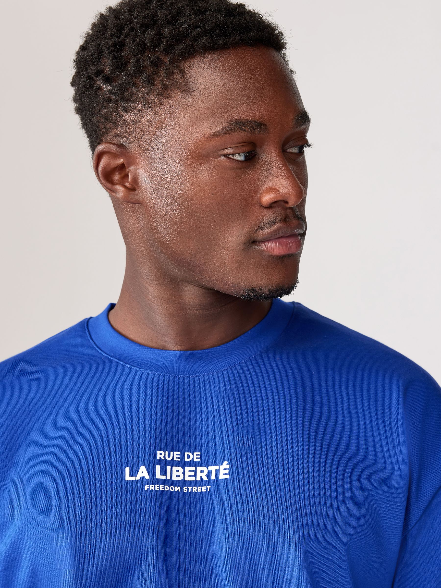 Tシャツ・カットソー Luxury Street Wear washed vintage garish blue mzs unisexual WASHED PRINT T-SHIRT - Light blue | ZARA Canada