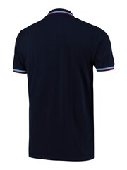 Fanatics Blue West Ham United Tipped Polo Shirt - Image 3 of 3