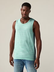 Blue/Pink/Mint Green 3 Pack Summer Front Print Graphic Vests - Image 2 of 9