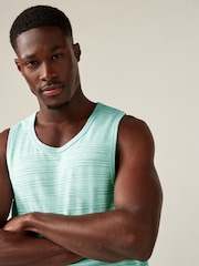 Blue/Pink/Mint Green 3 Pack Summer Front Print Graphic Vests - Image 7 of 9