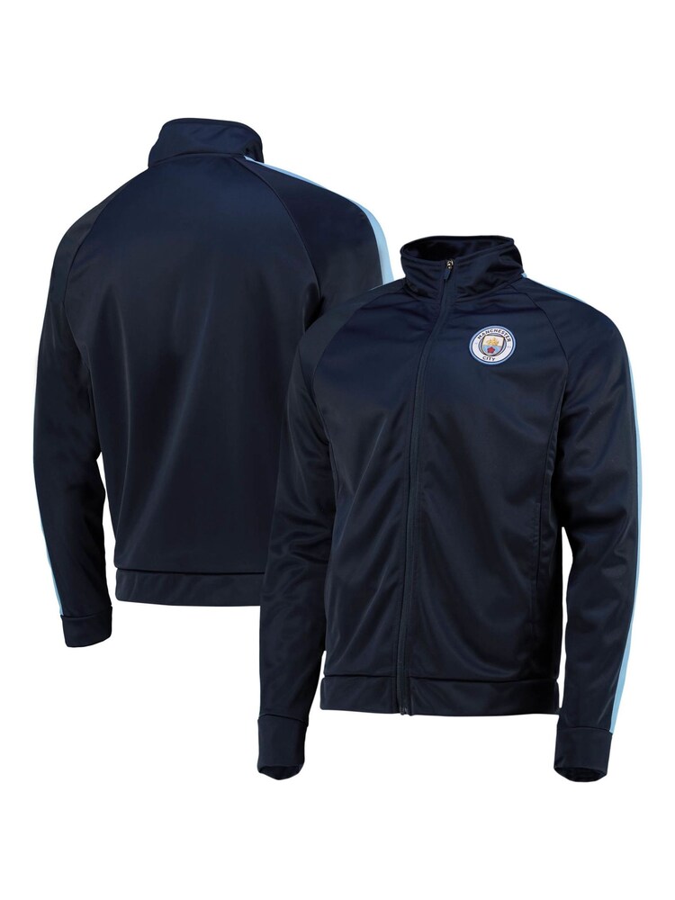 Fanatics Blue Manchester City Tracksuit Top Coat Jacket - Obraz 1 z 3