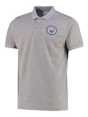 قميص بولو لفريق Manchester City لون رمادي من Fanatics - صورة 2 من 3