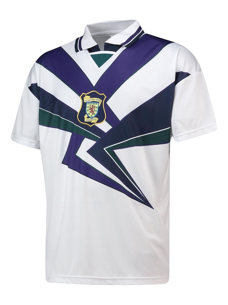 Fanatics Scotland Scotland 1996 European Championship Away White Shirt - Image 3 of 3