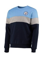 Fanatics Grey Manchester City Panel Crew Sweatshirt - Image 2 of 3