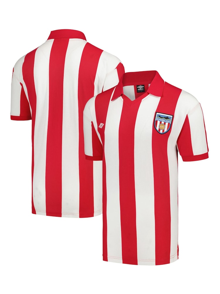 Fanatics Red 100% Cotton Sunderland 1978 Home Shirt - Image 1 of 3