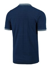 Fanatics Blue 100% Cotton Real Madrid Polo Shirt - Image 3 of 3