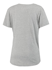 Fanatics Womens Grey 100% Cotton Real Madrid Graphic T-Shirt - Image 3 of 3