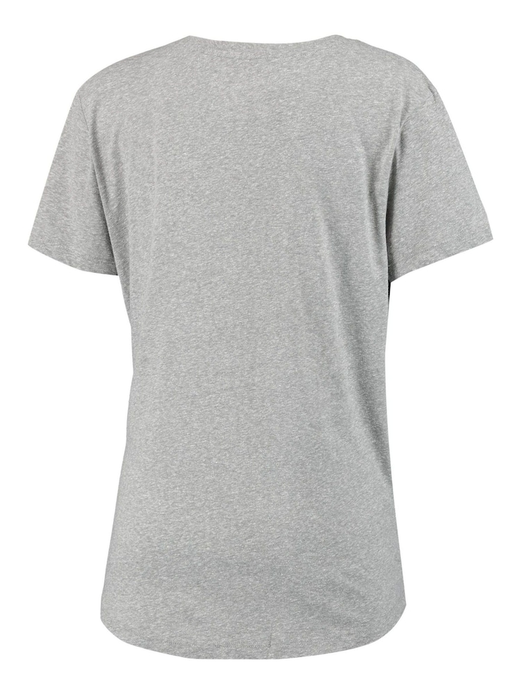 Fanatics Womens Grey 100% Cotton Real Madrid Graphic T-Shirt - Image 3 of 3 Fanatics Womens Grey 100% Cotton Real Madrid Graphic T-Shirt - Image 3 of 3