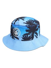 Fanatics Blue Manchester City Hawaiian Reversible Bucket Hat Adults - Image 3 of 4