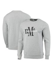 Fanatics Grey Real Madrid Graphic Crew Sweater - Image 1 of 3
