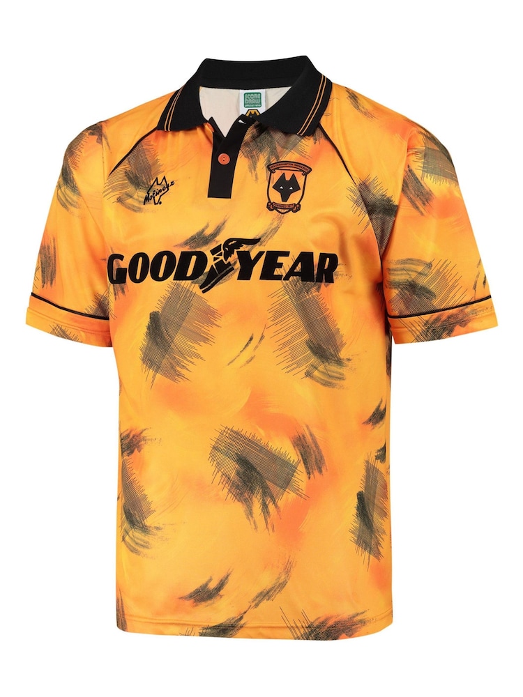 Fanatics Orange Wolverhampton Wanderers 1993 Home Shirt - Image 2 of 3 Fanatics Orange Wolverhampton Wanderers 1993 Home Shirt - Image 2 of 3