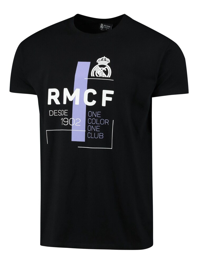 Fanatics 100% Cotton Real Madrid Graphic Black T-Shirt - Image 2 of 3