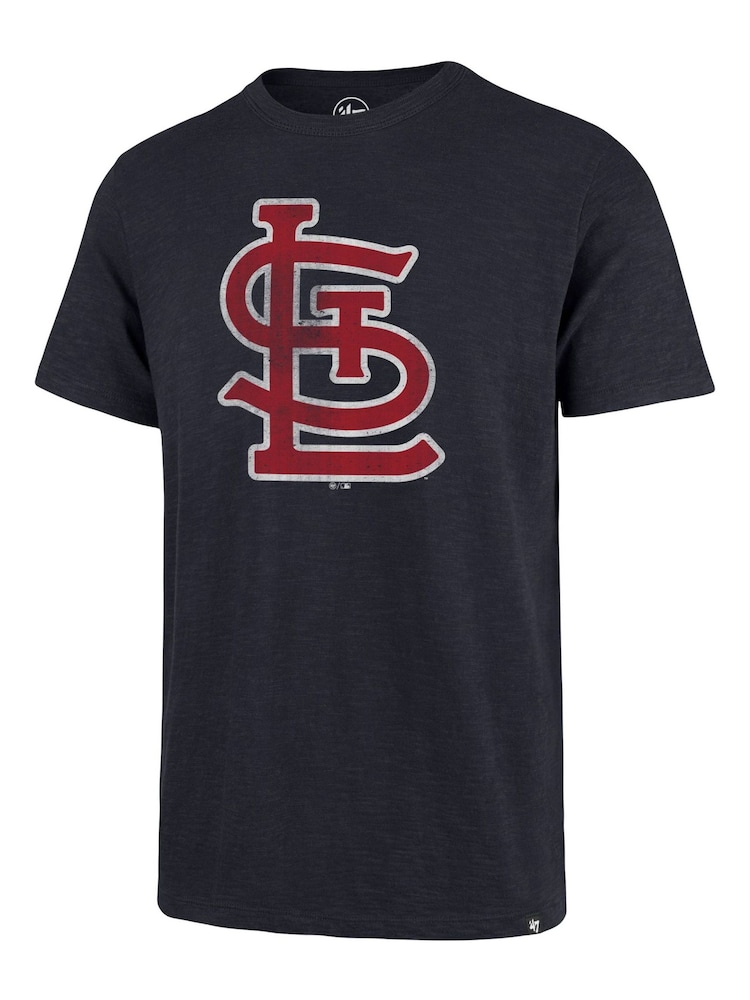 Fanatics MLB 100% Cotton St. Louis Cardinals Scrum Black T-Shirt - Image 2 of 3