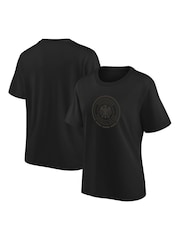Fanatics Womens Oversized 100% Cotton DFB Detail Graphic Black T-Shirt - Image 1 of 3