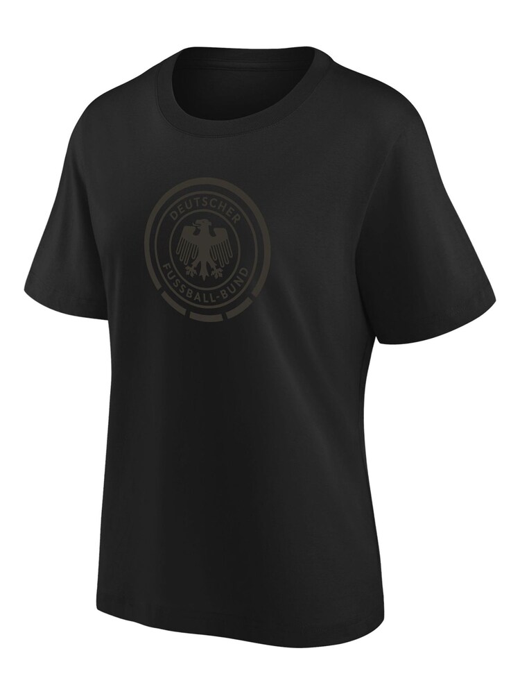 Fanatics Womens Oversized 100% Cotton DFB Detail Graphic Black T-Shirt - Image 2 of 3