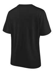 Fanatics Womens Oversized 100% Cotton DFB Detail Graphic Black T-Shirt - Image 3 of 3