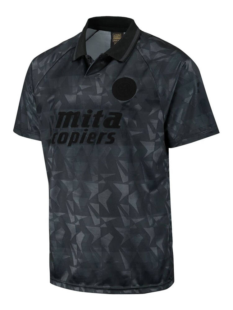 Fanatics Aston Villa 1990 Blackout Black Shirt - Image 2 of 3