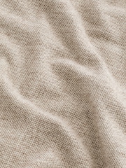 Stone Natural Brushed Texture 100% Cotton Long Sleeve Shirt - Image 4 of 6