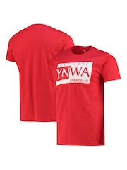 Fanatics Red 100% Cotton Liverpool YNWA T-Shirt - Image 1 of 3