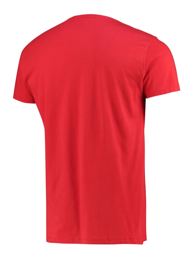 Fanatics Red 100% Cotton Liverpool YNWA T-Shirt - Image 3 of 3