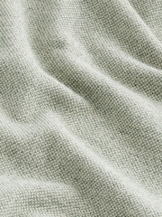 Green Brushed Texture 100% Cotton Long Sleeve Shirt - Image 7 of 7