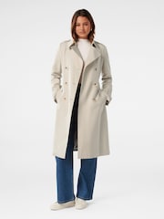Forever New Cream Maggie Fashion Trench Coat - Image 3 of 5