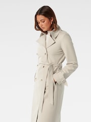 Forever New Cream Maggie Fashion Trench Coat - Image 4 of 5
