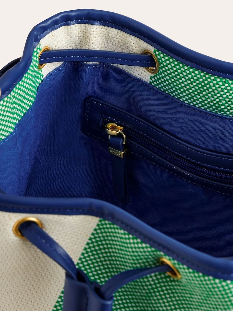 Boden Green Bucket Bag - Image 4 of 4
