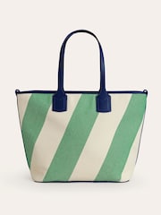 Boden Green Trapeze Tote Bag - Image 2 of 4