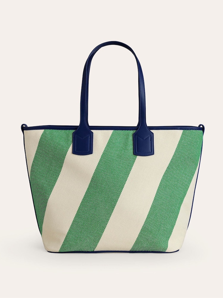 Boden Green Trapeze Tote Bag - Image 2 of 4 Boden Green Trapeze Tote Bag - Image 2 of 4
