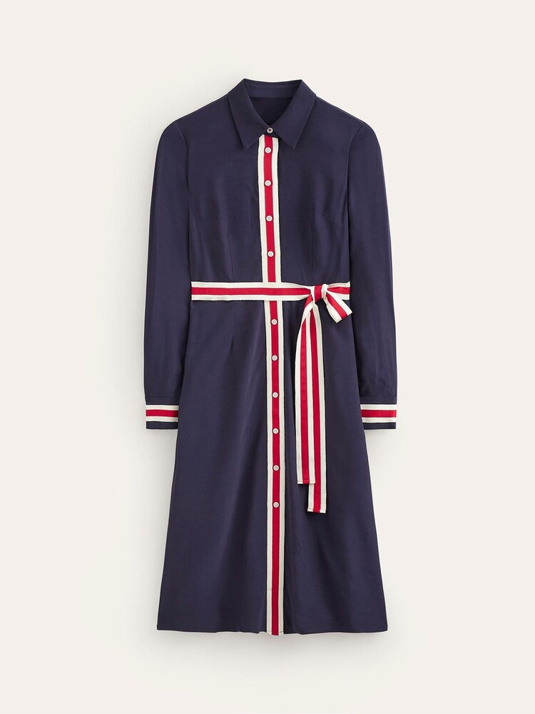 Boden Blue Kate Tipping Shirt Dress - Image 5 of 5