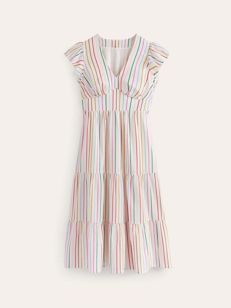 Boden Multi May Cotton Midi Tea Dress - Image 5 of 5 Boden Multi May Cotton Midi Tea Dress - Image 5 of 5