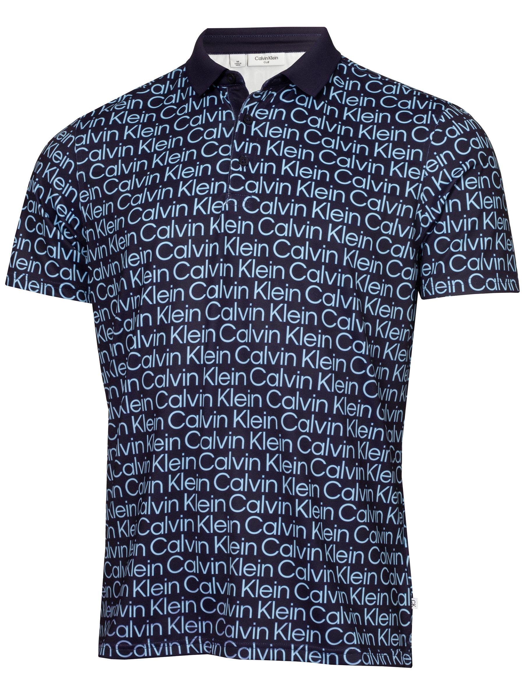 Buy Calvin Klein Golf Blue Print Polo Shirt from Next South Africa