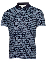 Calvin Klein Golf Sininen Printti; kuvio Pikeepaidat - Kuva 11 / 14