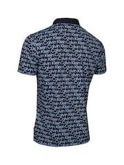 Calvin Klein Golf Sininen Printti; kuvio Pikeepaidat - Kuva 12 / 14