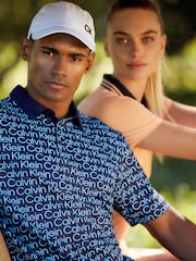 Calvin Klein Golf Sininen Printti; kuvio Pikeepaidat - Kuva 4 / 14