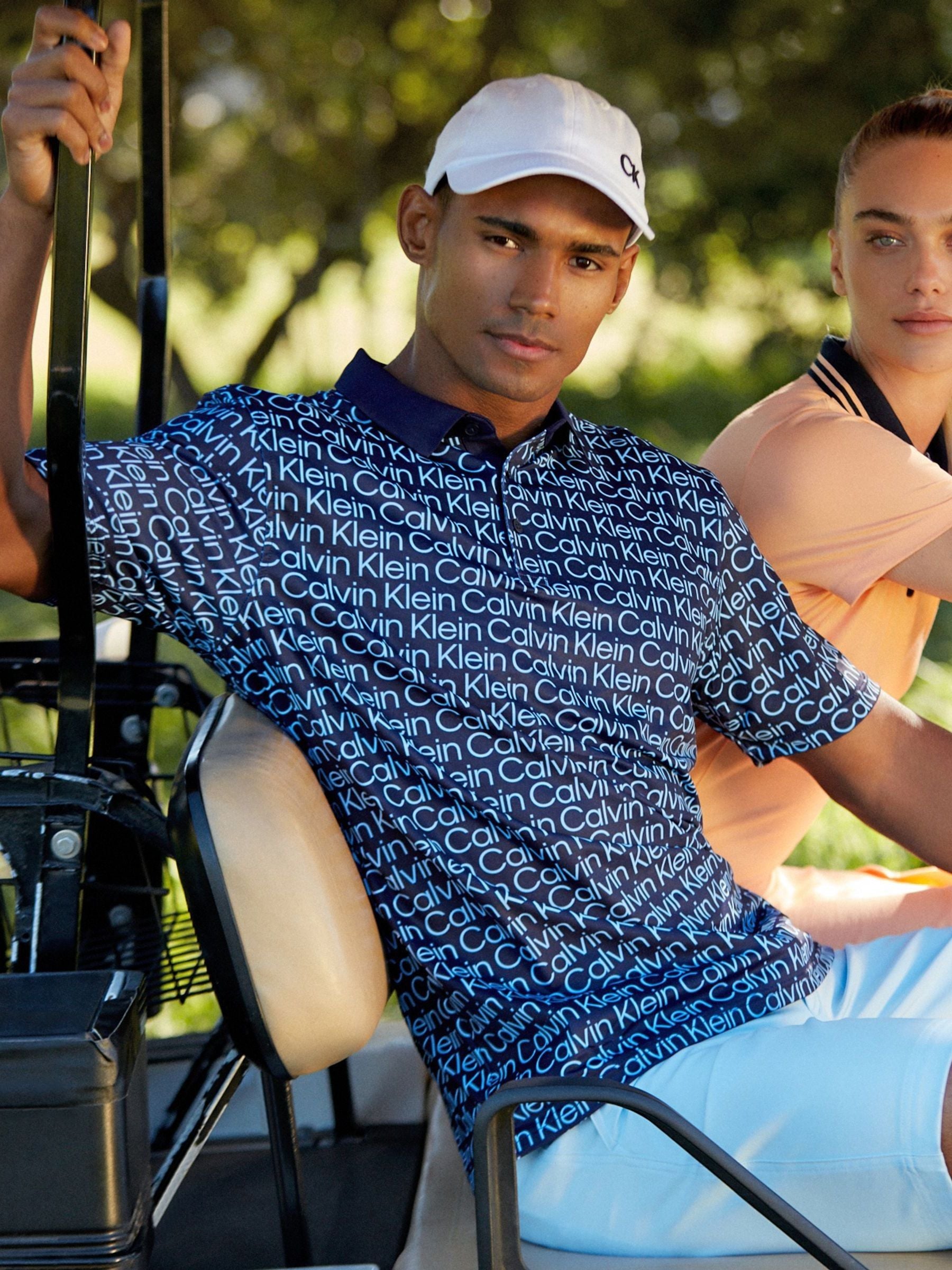 Calvin klein golf polo shirt shop