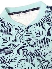 قميص بولو أزرق Brookhill من Calvin Klein Golf - صورة 7 من 9
