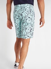 Calvin Klein Golf Blue Printed Genius Shorts - Image 2 of 10