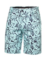 Calvin Klein Golf Blue Printed Genius Shorts - Image 5 of 10