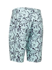 Calvin Klein Golf Blue Printed Genius Shorts - Image 6 of 10