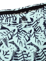 Calvin Klein Golf Blue Printed Genius Shorts - Image 7 of 10