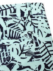 Calvin Klein Golf Blue Printed Genius Shorts - Image 9 of 10
