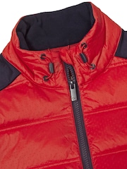 Calvin Klein Golf Red Rangewood Full Zip Hybrid Jacket - Image 7 of 9