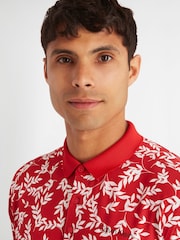 Calvin Klein Golf Abstract Print Polo Shirt - Image 3 of 9