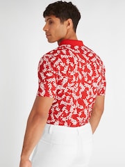 Calvin Klein Golf Abstract Print Polo Shirt - Image 4 of 9