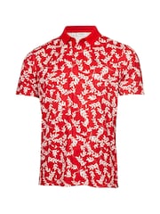 Calvin Klein Golf Abstract Print Polo Shirt - Image 5 of 9