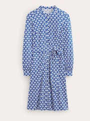 Boden Blue Julia Jersey Shirt Dress - Image 5 of 5