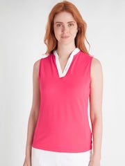 Calvin Klein Golf Pink Dayton Polo Shirt - Image 1 of 6