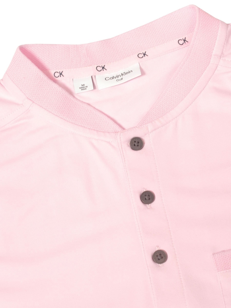 Calvin Klein Golf Pink Middlebrook Polo Shirt - Image 7 of 8